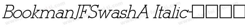 BookmanJFSwashA Italic字体转换